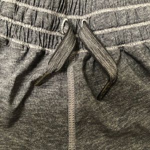 Dark grey lulu lemon running shorts